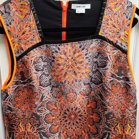 NWT Helmut Lang brocade mini dress size 2 - Picture 2 of 16